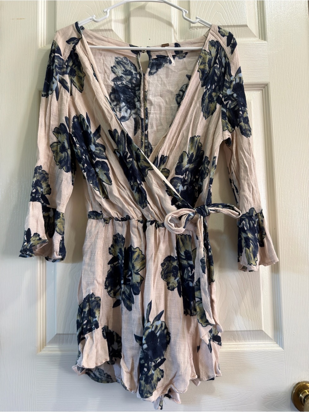 Free People Floral Romper